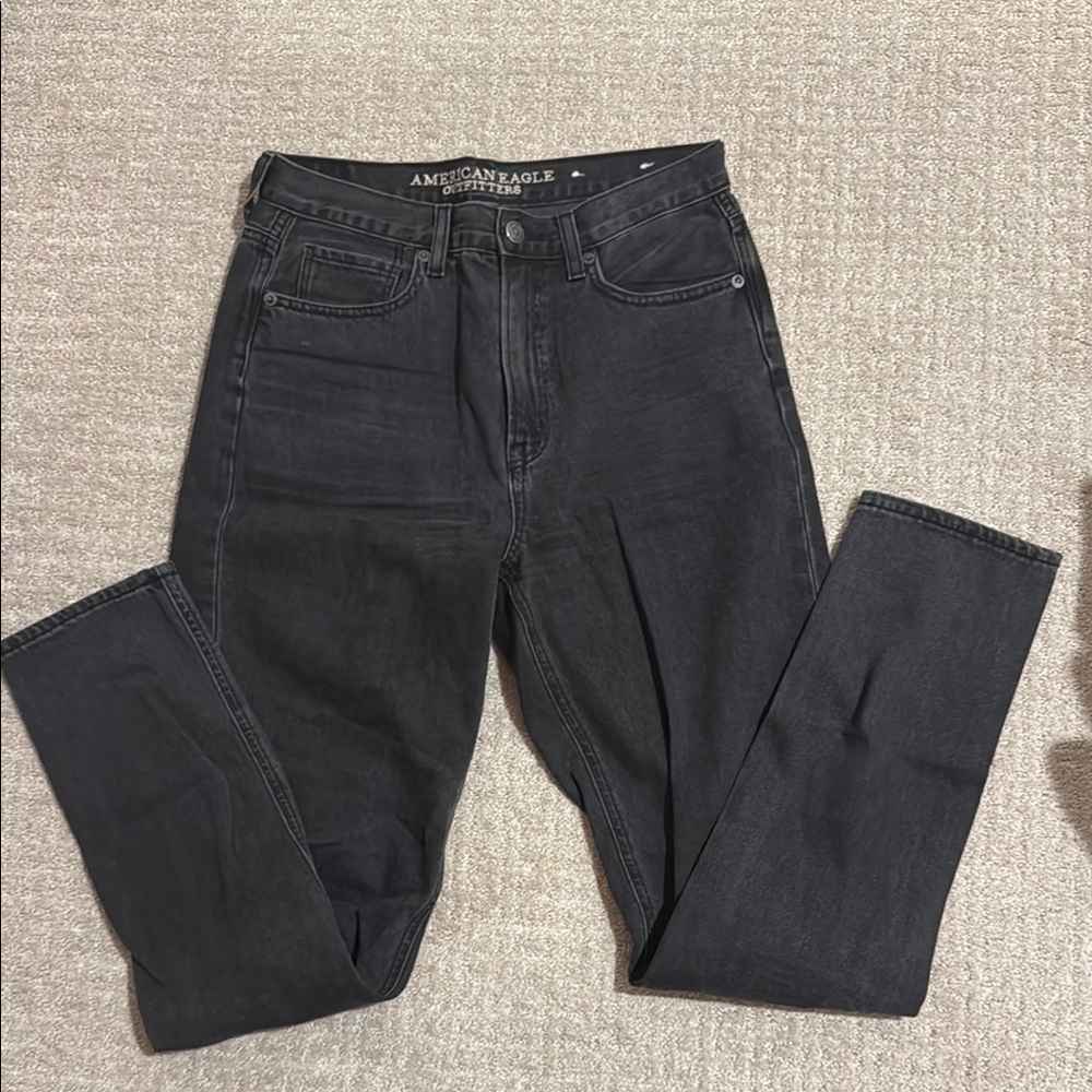 American Eagle Outfitters mom Black Jeans